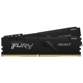 Resim 32 GB 2x16GB DDR4 3600MHz FURY BEAST CL18 KF436C18BBK2/32 