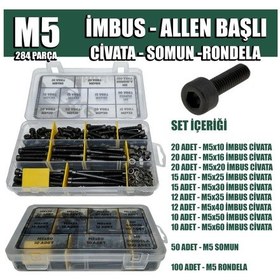 Resim 284 Parça M5 Imbus Set 