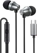 Resim iRAG A101C USB C Kulaklıklar Mikrofonlu Kulaklıklar - Samsung Galaxy, Google Pixel ve Çoğu USB C Aygıtı için Kablolu C Tipi Kulak İçi Kulaklıklar (Gun Metal) 