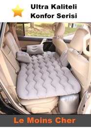 Resim Le Moins Cher Audi A3 Sedan Araba ve Kamp İçin Pompalı Yastıklı Şişme Yatak 
