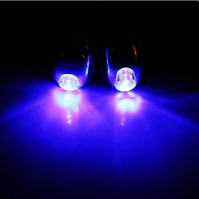 Resim Sones Araba Silecek Püskürtücü Sprey Dekoratif Lamba Led Kaput Sprey Işıkları Mavi 