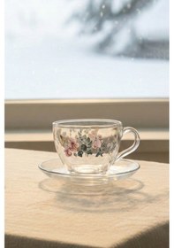 Resim Rakle Darrel 2'li Çay Fincanı Seti 240 Cc Renkli 