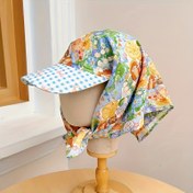 Resim Fransız Vintage Turban Şapkası İlkbahar/Yaz Dış Mekan Giyimi için 
