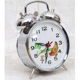 Resim Akıllı Durak Nostaljik Kurmalı Horozlu Çalar Saat Büyük Boy 