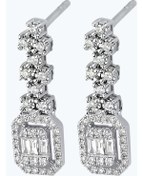 Resim Altınbaş Pırlanta Baget Küpe Eeh686-8k 