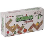 Resim NessiWorld RD5650 Redka Ahşap Domino Fruits 