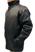 Resim Flex Anorak Kaban Uzun Sporcu Kabanı Siyah 