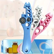 Resim Çok Fonksiyonlu Ampul ve Cam Şişe Açacağı - Değiştirilebilir Taşlama Tekerliği, Kolay Tutuşlu Plastik, Mavi/Beyaz veya Pembe/Siyah - Etkili İlaç Yönetimi İçin, Kompakt Tasarım,Pürüzsüz İşletim,Çok Amaçlı Aksesuar,İlk Yardım Çantaları,Sağlık Profesyonelleri 