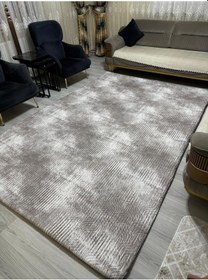 Resim Sarar 6m² Lastiksiz Halı Örtüsü Kahverengi 