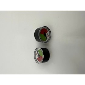 Resim BH Kırmızı Yeşil Kirlilik Göstergesi Arkadan Çıkışlı Kuru Tip Q40 - 0 - 4 Bar 1/8 