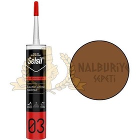 Resim Selsil Genel Amaçlı Silikon ALTIN MEŞE 322 gr. 