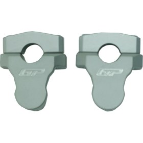 Resim GP Kompozit Bajaj Dominar 250 / 400 2017-2026 Uyumlu Gidon Yükseltme 22mm Gri 3.5 cm 