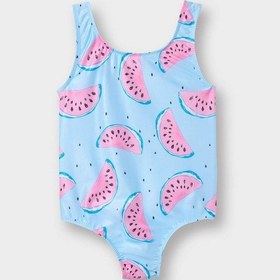 Resim Defacto Kız Bebek Karpuz Desenli Mayo C0788a525smbe406 