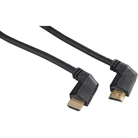 Resim 122115 HS HDMI ETHERNET 90°- 90° AÇILI ALTIN UÇ 1.5M- (SİYAH) 