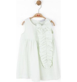 Resim Nk Kids Kız Bebek Fiyonklu Elbise Mint 