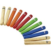 Resim Nino NINO502-MC Wood Clave (6 Çift) 