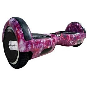 Resim Citymate Elektrikli Kaykay 6.5" Uzay Mor Grafity Desenli Akıllı Hoverboard 