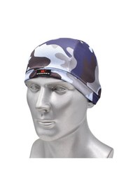 Resim Ranyeek Bisiklet, Motosiklet Ve Kaykay İçin Hızlı Kuruyan Nefes Alabilir İçlik Şapka - Kamuflaj Mavi Mavi - Kamuflaj 