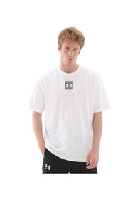 Resim A1386803-101 Under Armour Ua M Hw Os Sm Box Ss Erkek Şort Ve Kapri Beyaz A1386803-101 Beyaz 