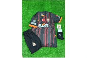 Resim Alaturka Mix *g*a*l*a*t*a*s*a*r**a*y* 24/25 Gabriel Sara 20 Alternatif Siyah Deplasman Forması 