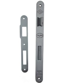 Resim Meysan 40 Mm Oval Ayna Antrasit Rengi Ekstra Wc Kapı Kilidi 