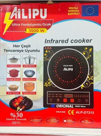 Resim MAY AYDINLATMA Ailipu Genel Pişirici Profesyonel 3500watt Dokumatik Ulgun Elektrikli Lazer Indüksiyon Ocak Nanopro 