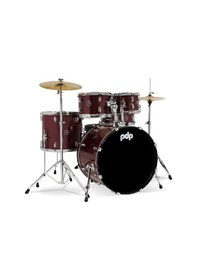 Resim Pdp Drums Centerstage 20 Inch 5-parça Akustik Davul Seti ruby Re 