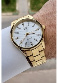 Resim Q&q Qqıste12 Erkek Kol Saati Altın 