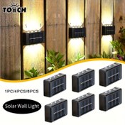 Resim 1 adet/4 adet/6 adet Orlite Güneş Duvar Lambası - Dayanıklı ABS, LED Dış Mekan Dekoratif Aydınlatma - Avlu, Güverte, Bahçe, Garaj, Yürüyüş Yolu, Veranda için - Lazer Yok, Nikel Pil, Şafakdan Şafağa Fonksiyonu, Dış Mekan Duvar Lambası | Modern Duvar Lambası | Güneş Enerjili Lamba 