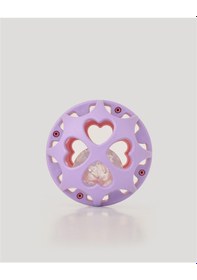 Resim Pembe Lila Neşeli Top Çıngırak 