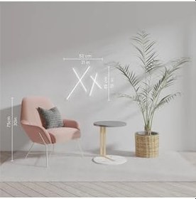 Resim dekoraven Neon Tabela Dekoratif Aydınlatma, xxraven2 
