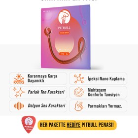 Resim Saatistan Venüs Seri Akustik Gitar Teli Takım - El Extra Light 80/20 Bronz 