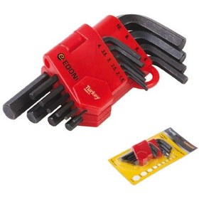 Resim 120 Mm 10 Parça Siyah 6 Köşe Alyan Seti - 9026082254866to 