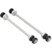 Resim GP Kompozit Ducati Multistrada V2 2022-2023 Uyumlu Uyumlu Aks Koruma Takozu Seti Siyah 