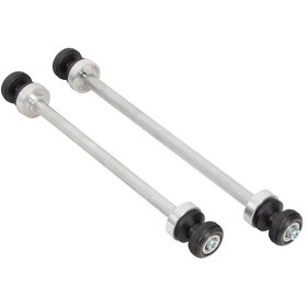 Resim GP Kompozit Ducati Multistrada V2 2022-2023 Uyumlu Uyumlu Aks Koruma Takozu Seti Siyah 