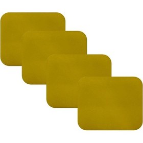 Resim Knsz oturma minderi 4 lü zengin&mağrur&uslu srı suni deri tel bar sandalyesi için 