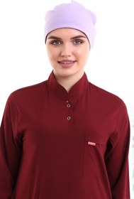 Resim Bilenn Tekstil Tesettür Bone - 6419 Lila 