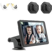 Resim Cloudstore H01 5 İnç Bebek İzleyici Hd Ekran Geniş Açı Görüş İle Ebeveynlik Yardımcınız 