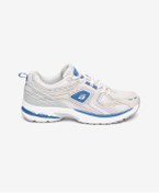 Resim Greyder Kadın Gri Süet Lacivert Denim Hakiki Deri Spor Ayakkabı 5Y2SA59217 