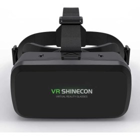 Resim VR Shinecon G06A Sanal Gerçeklik Gözlüğü – Android/iOS Uyumlu, 720° Panoramik Görünüm, Ayarlanabilir Kafa Bandı ve Dayanıklı Lensler 