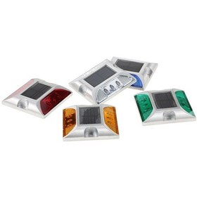 Resim Dancemonkey Güneş Enerjili 6 Led'li Yol Lambası - Ip68 Su Geçirmez, 112 Karakter Mavi Mavi 