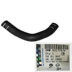 Resim Opel Corsa C Termostat Hortumu Orjinal GM Marka 5851947 