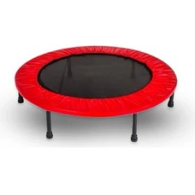 Resim Trambolin 102 cm 40" Yuvarlak Stabil Çelik Çerçeve 22 cm Yükseklik Çocuk ve Yetişkin Için Taşınabilir Fesyonel Fitness Egzersiz Trampolini 
