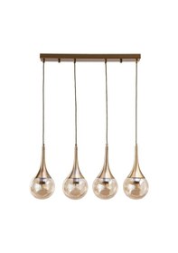 Resim Mudo Home Sophıe 4lü Gold Sıralı Sarkıt Altın 