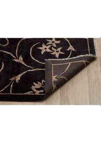 Resim Siyah Desenli Vintage Halı 247x281 