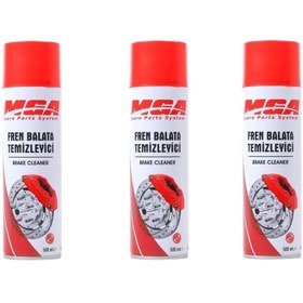 Resim MGA Fren Balata Temizleme Spreyi Ve Genel Amaçlı Temizleyici 500 ML 3 Adet 