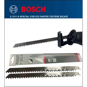 Resim Bosch - Tilki Kuyruğu Bıçağı S 1211 K - Buz ve Kemik Kesme 2 608 652 900 2'li Paket 