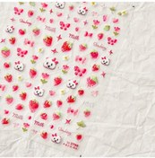 Resim 1 Adet 5d Mısır Kedi Nail Art Kawaii Çıkartmalar Bronzlaşmaya Karikatür Kedi Tasarım Kendinden Yapışkanlı Manikür Çıkartmaları Dekorasyon Aksesuarları Dıy Nikel Serbest Beyaz 