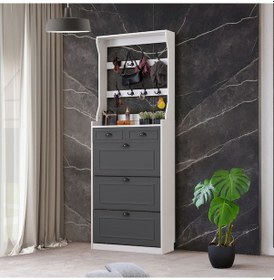 Resim Portmanto, Didim Phortmanto, Askılıklı Ve Ayakkabılıklı Portmanto 