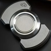 Resim 3'ü 1 arada Dönüştürülebilir Fidget Spinner Sikke EDC - Yetişkinler İçin Yüksek Hızlı Dönen Oyuncak, Paslanmaz Çelik, Pil Gerektirmez, Dikkati Artırıcı, Stres Giderici, EDC Döndürme Aracı|Modern EDC|Güvenli Depolama Tasarımı 